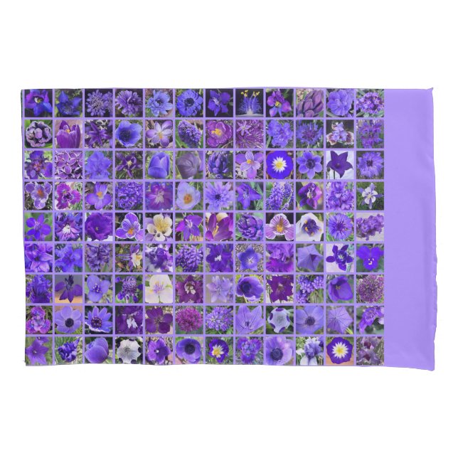 Snowcatcher Purple Power Pillow Case (Front)