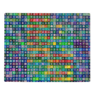 Snowcatcher Snowflake Temperature Quilt Jigsaw Puzzle