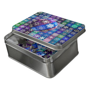 Snowcatcher Temperature Quilt Snowflakes Jigsaw Puzzle