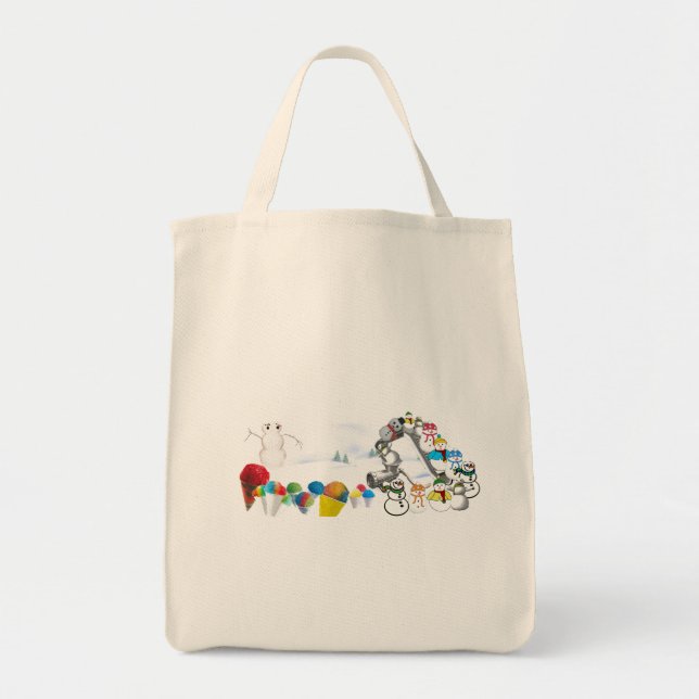 Snowcone Genesis Tote Bag (Front)