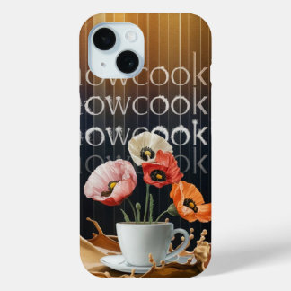 SnowCookies®: A Fusion of Art and Typography" iPhone 15 Case