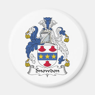 Snowdon Family Crest Magnet