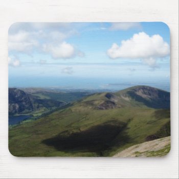 Snowdon Heights Mouse Pad by Mastershay at Zazzle