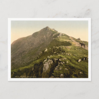 Snowdon - The Last Mile, Gwynedd, Wales Postcard