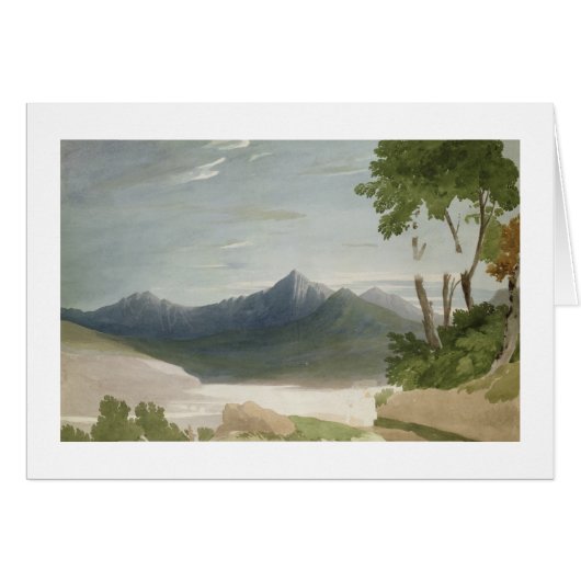 Snowdon (w/c with pencil) cards (Front Horizontal)