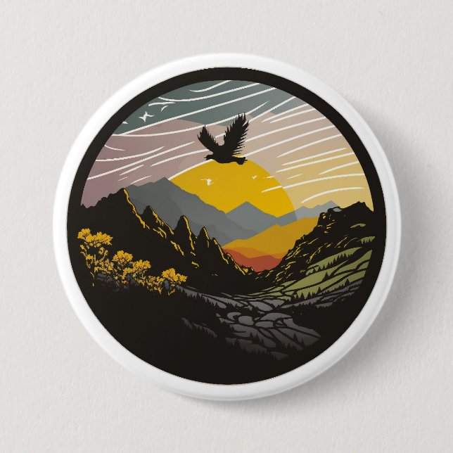Snowdonia Button (Front)