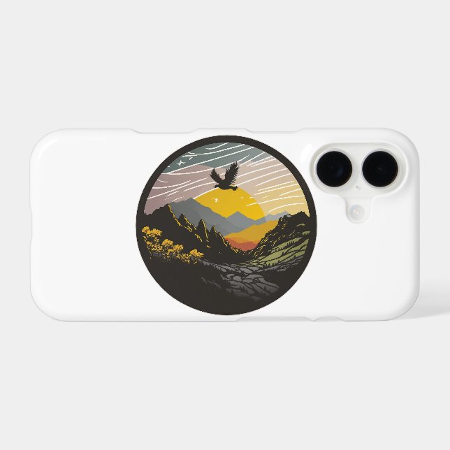 Snowdonia Iphone Case (Back Horizontal)