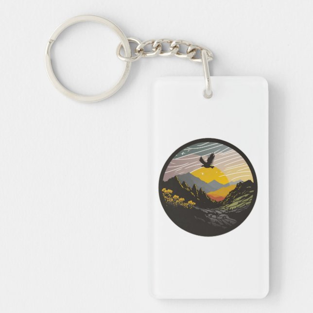 Snowdonia Keychain (Front)