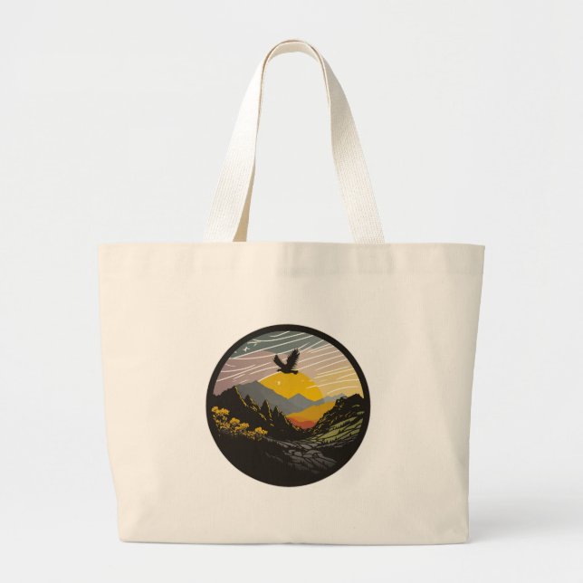 Snowdonia Large Tote Bag (Front)