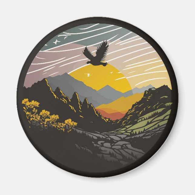 Snowdonia Magnet (Front)
