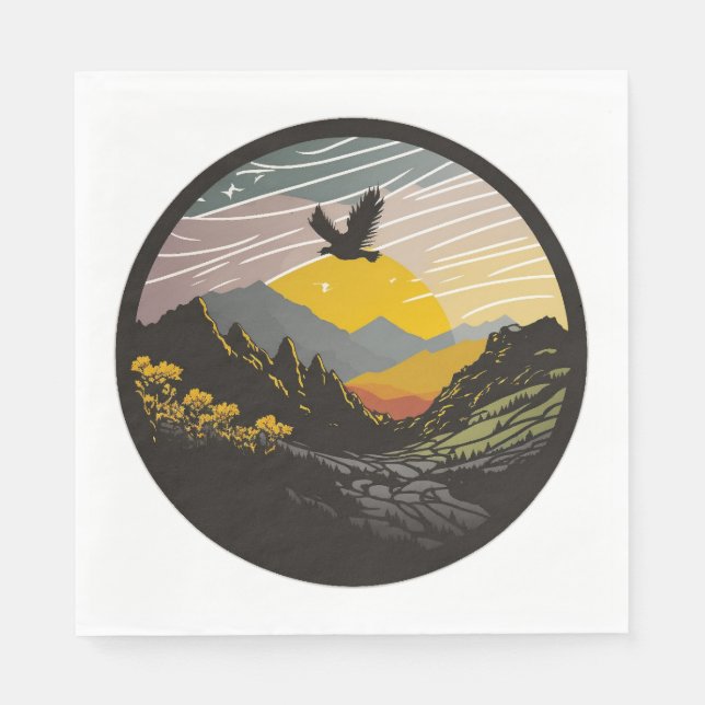 Snowdonia Napkins (Front)