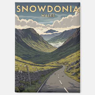 Snowdonia National Park Wales Travel Magnet