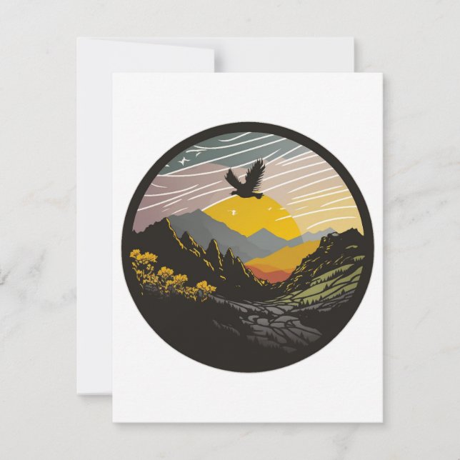 Snowdonia RSVP Card (Front)