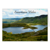 Snowdonia Wales. Cards (Front Horizontal)