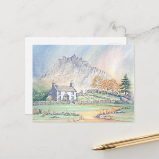 Snowdonia Welsh Mountain Landscape Postcard