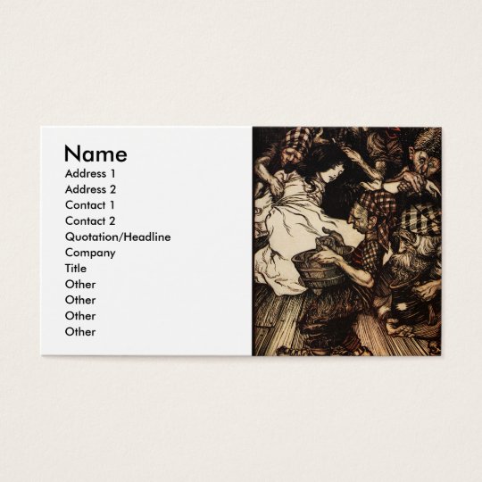 Snowdrop and the Dwarfs Business Card