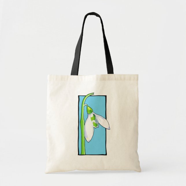 Snowdrop blue Bag (Front)