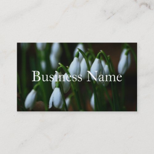 Snowdrop Business Card