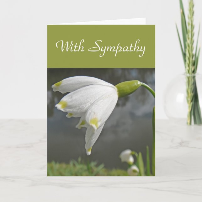 Snowdrop Card (Front)