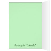 Snowdrop elve "Galanthus" Cards (Inside (Left))