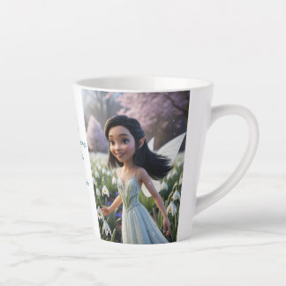 Snowdrop Fairy Latte Mug