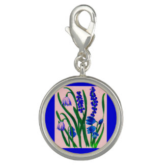 snowdrops and scilla charm