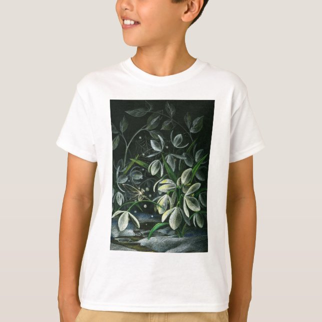 Snowdrops at Night T-Shirt (Front)