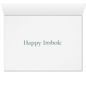 Snowdrops - Happy Imbolc Cards (Inside Horizontal (Bottom))