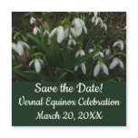 Snowdrops I (Galanthus) Spring Save the Date