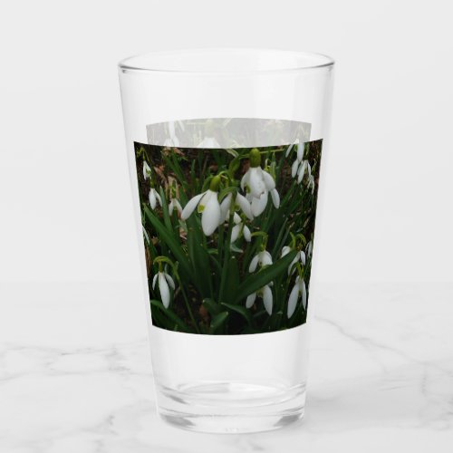 Snowdrops I Galanthus White Spring Flowers Glass