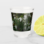 Snowdrops I (Galanthus) White Spring Flowers Shot Glass