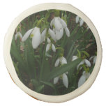 Snowdrops I (Galanthus) White Spring Flowers Sugar Cookie