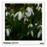 Snowdrops I (Galanthus) White Spring Flowers Wall Sticker