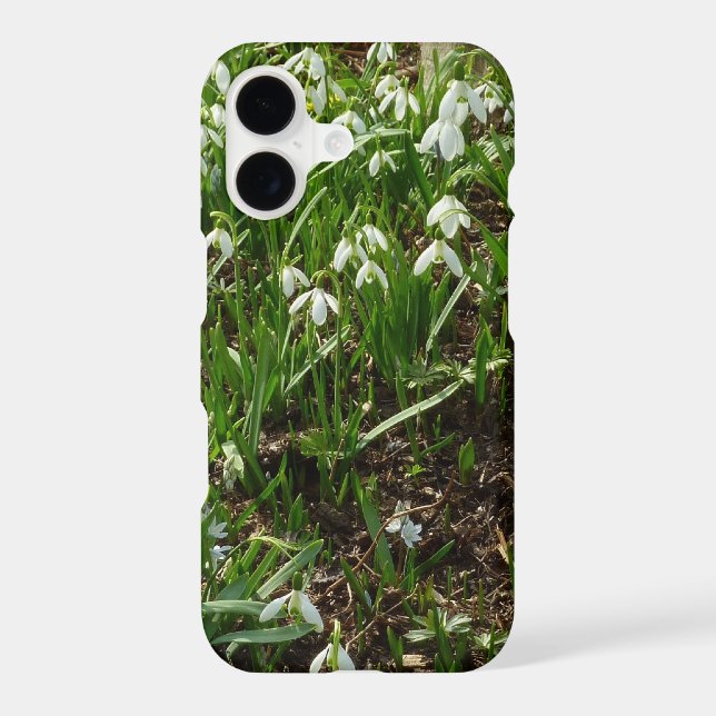 Snowdrops II (Galanthus) Spring Floral Case-Mate iPhone Case (Back)