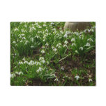 Snowdrops II (Galanthus) Spring Floral Doormat