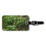 Snowdrops II (Galanthus) Spring Floral Luggage Tag