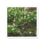 Snowdrops II (Galanthus) Spring Floral Paper Napkins