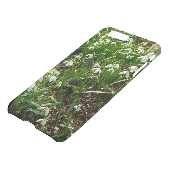 Snowdrops II (Galanthus) Spring Floral Uncommon iPhone Case (Bottom)