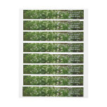 Snowdrops II (Galanthus) Spring Floral Wrap Around Label