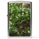 Snowdrops II (Galanthus) Spring Floral Zippo Lighter