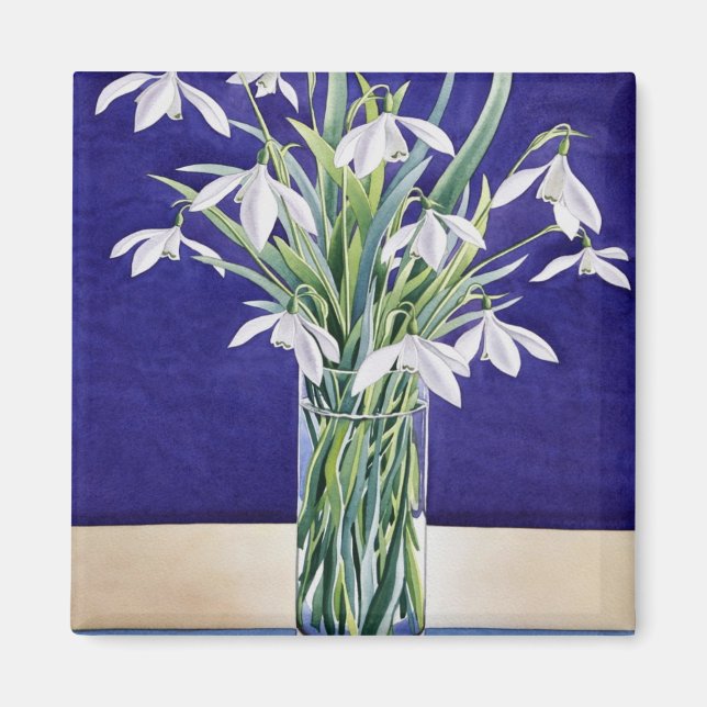 Snowdrops Magnet (Front)