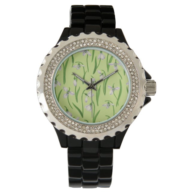 Snowdrops on honey dew watch (Front)