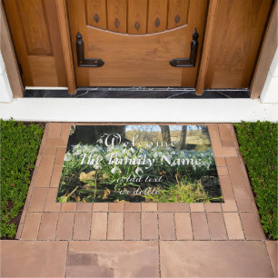 Snowdrops Under an Old Tree - Doormat