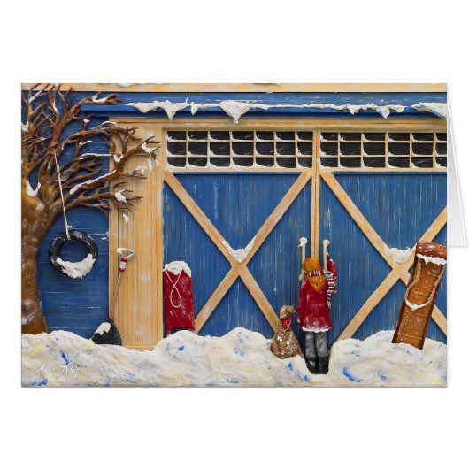 Snowed In Cards (Front Horizontal)