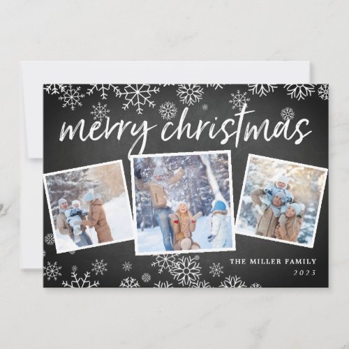 Snowed In  Holiday Photo Card
