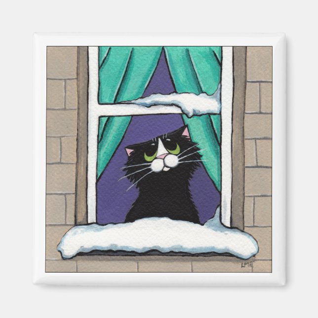 Snowed In Magnet (Front)