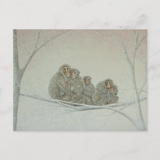 Snowed under postcard