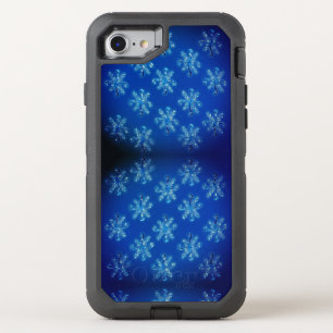 Snowfakes Crystals OtterBox Defender iPhone SE/8/7 Case