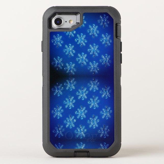 Snowfakes Crystals Otterbox iPhone Case (Back)