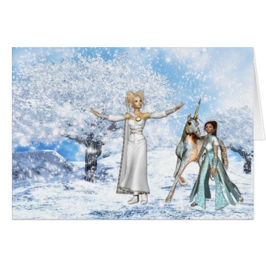 Snowfall Cards (Front Horizontal)